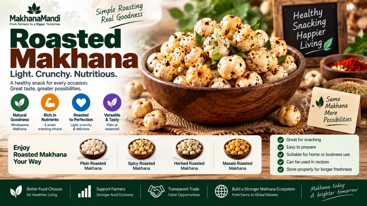 Makhana article: Roasted Makhana: Complete Guide