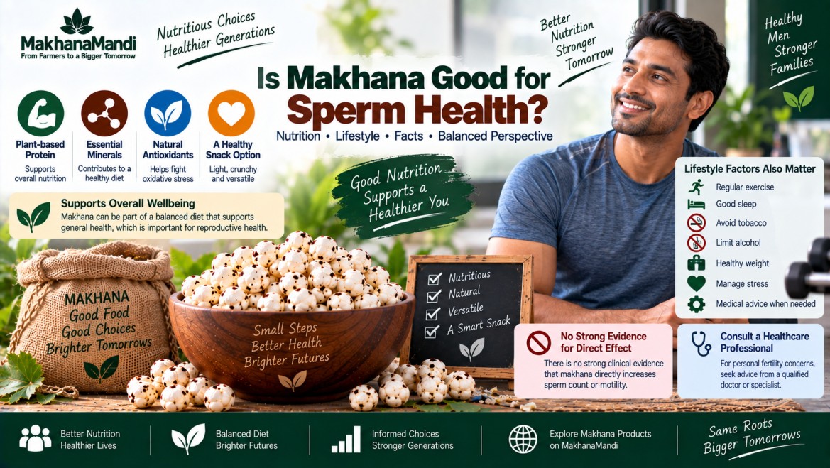 Makhana article: మఖానా వీర్యకణాల ఆరోగ్యానికి మంచిదా? పురుషులు తెలుసుకోవాల్సిన విషయాలు